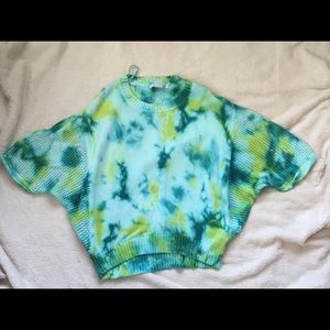 Dolman sleeve sweater